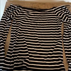 Striped long sleeve shirt